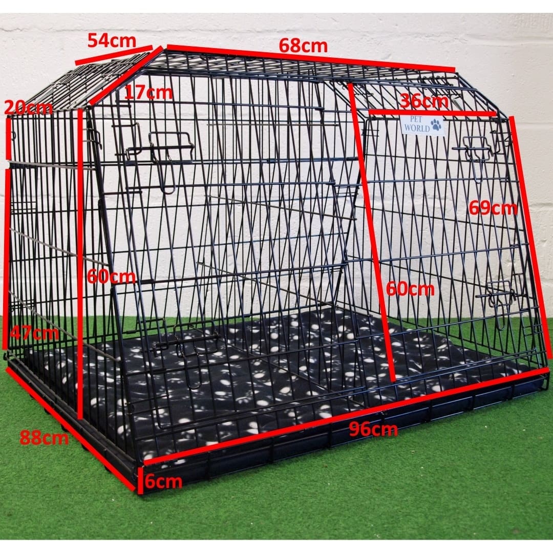 Pet World 38 Large Large Car Dog Cage Crate Pet Travel Guard Hatchback Estate & 4x4 6 Pet World 38 Large Large Car Dog Cage Crate Pet Travel Guard Hatchback Estate & 4x4 - Image 4