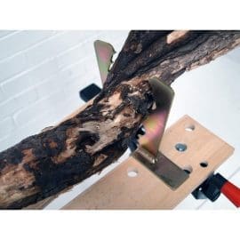 Saw Horse Log Holder Clamps for Folding Workbench