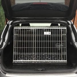 Pet World Car Dog Puppy Crate Cage - Nissan QashQai - 2007 - 2013 Pet Carrier Travel Crate