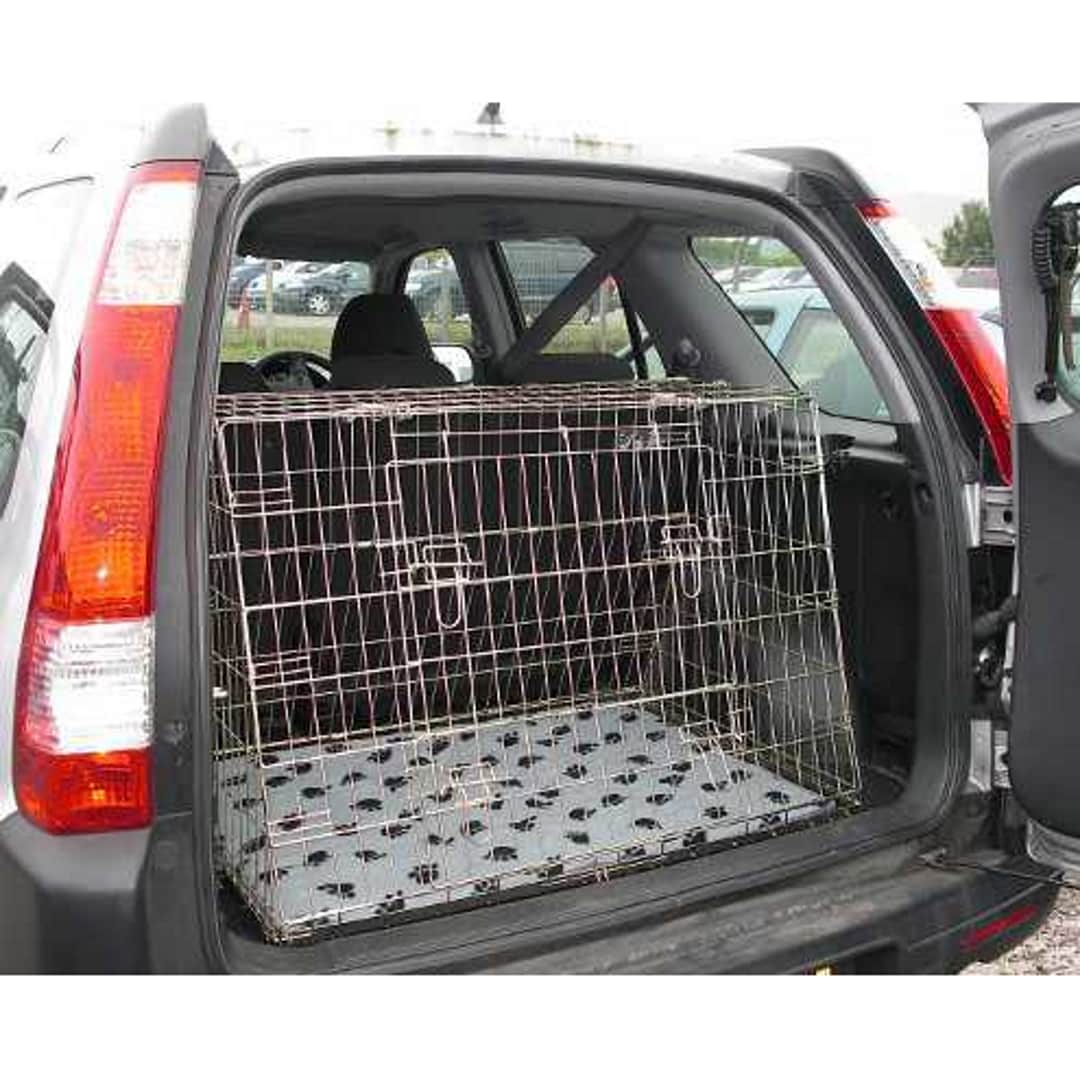 Pet World Car Dog Crate - Honda CR-V - 2001 - 2006 Pet Carrier Travel Crate 2 Pet World Auto Hundekiste - Honda CR-V - 2001 - 2006 Haustiertransporter Reisekiste