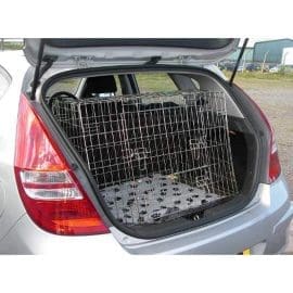Pet World Car Dog Cage Crate - Hyundai i30 - 2007 - 2011 Pet Carrier Travel Crate