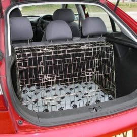 Pet World Car Dog Crate Guard - Seat Leon - 2000 - 2005 Pet Carrier Travel Crate