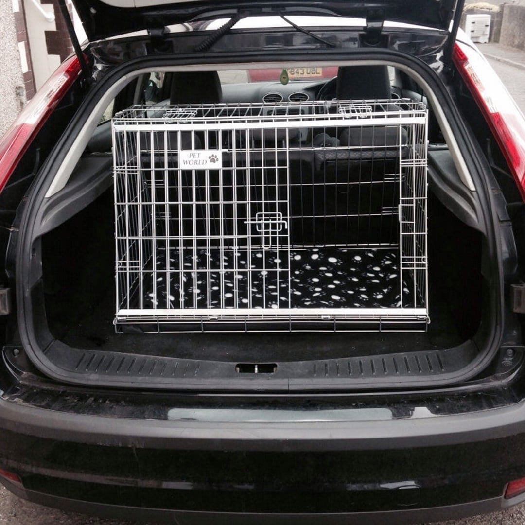 Pet World Car Dog Cage Crate - Ford Focus - 1998 - 2010 Pet Carrier Travel Crate 2 Pet World Car Dog Cage Crate - Ford Focus - 1998 - 2010 Pet Carrier Travel Crate