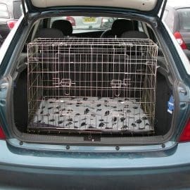 Pet World Car Dog Cage Crate Guard - Vauxhall/Opel Vectra - 1995 - 2002 Pet Carrier Travel Crate