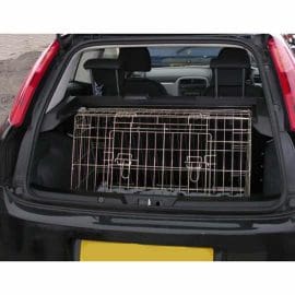 Pet World Car Dog Cage - Fiat Grande Punto - 2006 - 2010 Pet Carrier Travel Crate