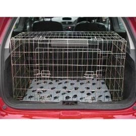 Pet World Hatchback Car Dog Crate Cage Guard - Renault Clio - 2005 - 2009 Pet Carrier Travel Crate