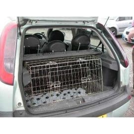 Pet World Car Dog Cage - Dog Transport Crate - Vauxhall/Opel Corsa - 2000 - 2004 Pet Carrier Travel Crate
