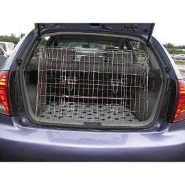 Pet World Car Dog Crate - Transport Cage - Kia Rio - 2001 - 2005 Pet Carrier Travel Crate