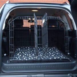 Pet World Toyota Land Cruiser 2007 Onward 4x4 Car Dog Cage Crate Pet Travel