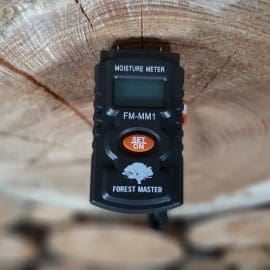 Alternative view of Digital moisture meter 3 in 1 wood log plaster tester