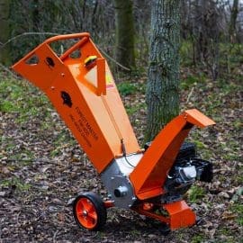 petrol wood chipper for gardeners