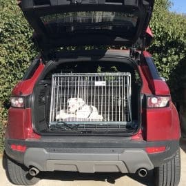 Pet World Range Rover Evoque 2011 - 2018 Car Dog Cage Crate Pet Travel Guard