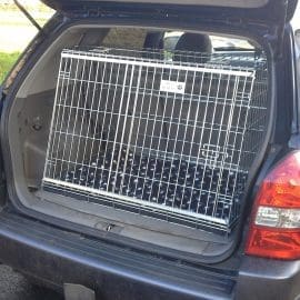 Pet World Hyundai Tucson 2004 - 2009 4x4 Car Dog Cage Crate