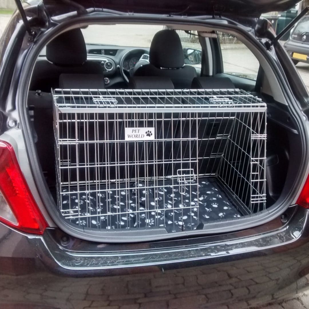 Pet World Car Dog Cage - Toyota Yaris 2013 Onward 1 Pet World Car Dog Cage - Toyota Yaris 2013 Onward