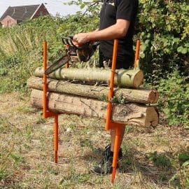Bulk Log Stand Spike - Saw Horse - Chainsaw Log Holder