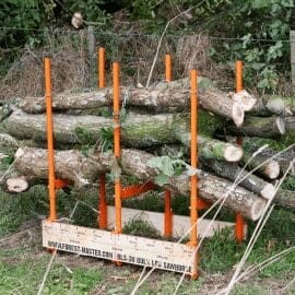 Forest Master BLS-3H Bulk Log Sawhorse - Efficiency & Safety Redefined 16 BLS 3W1