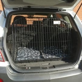 Pet World Vauxhall/Opel Antara Car Dog Cage Crate Pet Travel Guard