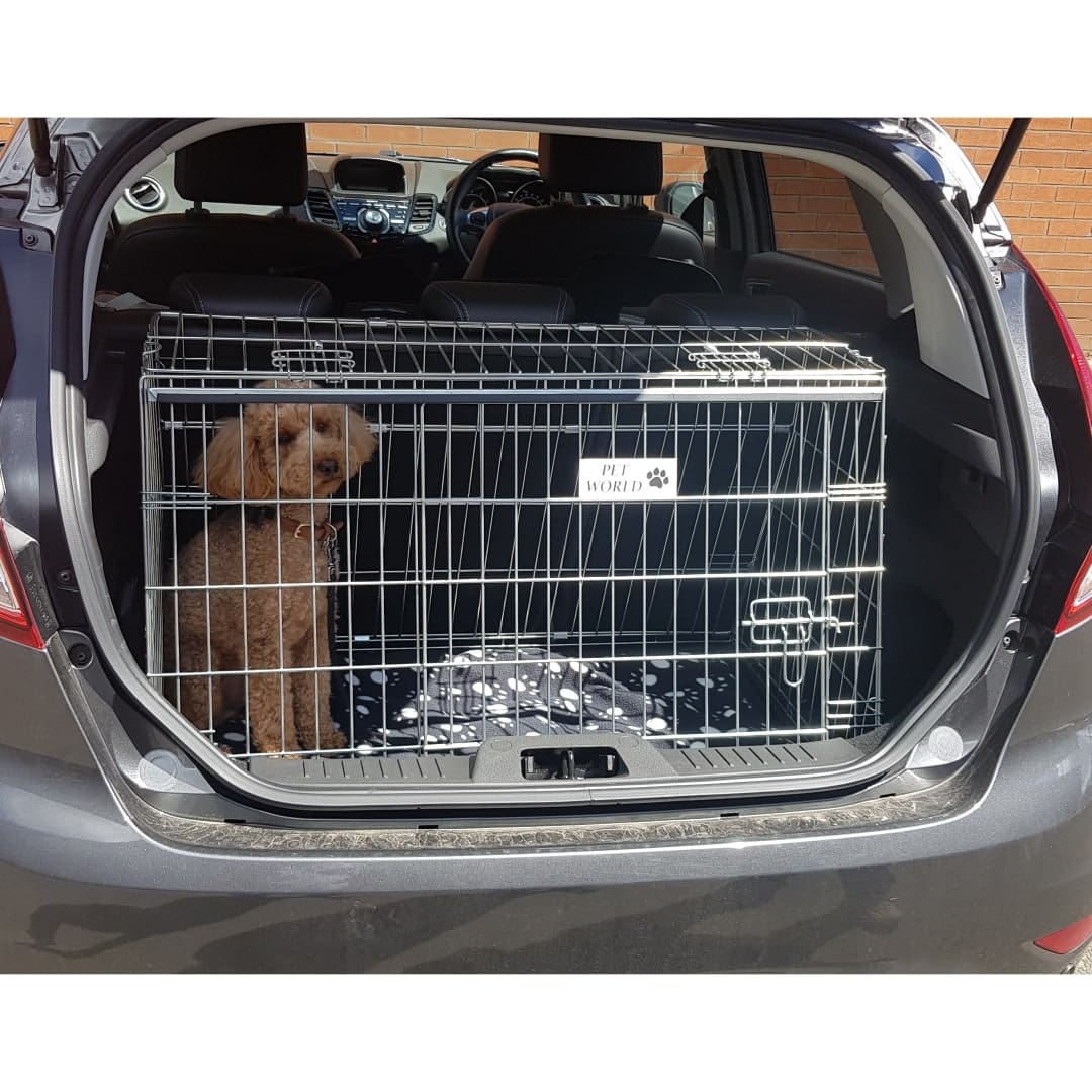 Pet World Car Dog Cage - FORD FIESTA 2009 - 2017 Crate 2 Pet World Car Dog Cage - FORD FIESTA 2009 - 2017 Crate