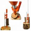 Forest Master FMSS SMART Manual Log Splitter Wood Cutter Axe Wedge