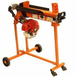 Forest Master FM10PTW 5 Ton 52cc Petrol Hydraulic Log Splitter with Castor Stand