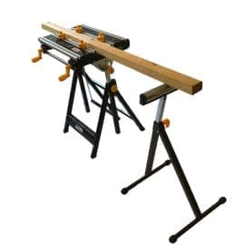 Universal Telescopic Tilting Workbench & Roller Stand Mitre Saw