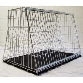Pet World Car Dog Cage Crate Pet Travel Guard Hatchback - 36"