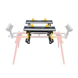 Alternative view of PORTABLE TILTING ADJUSTABLE WORKMATE MITRESAW STAND ATTACHMENT WORKBENCH