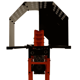 Forest Master FM16D 8 Ton Electric Hydraulic Log Wood Splitter Heavy Duty 15 NEW FM16 SAFETY CAGE WHITE no stand