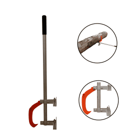 LØFT AF TRÆSTAMMER SAVHEST FÆLDNINGSRULLE LETVÆGTS SKOVBRUG TRÆ DONKRAFT