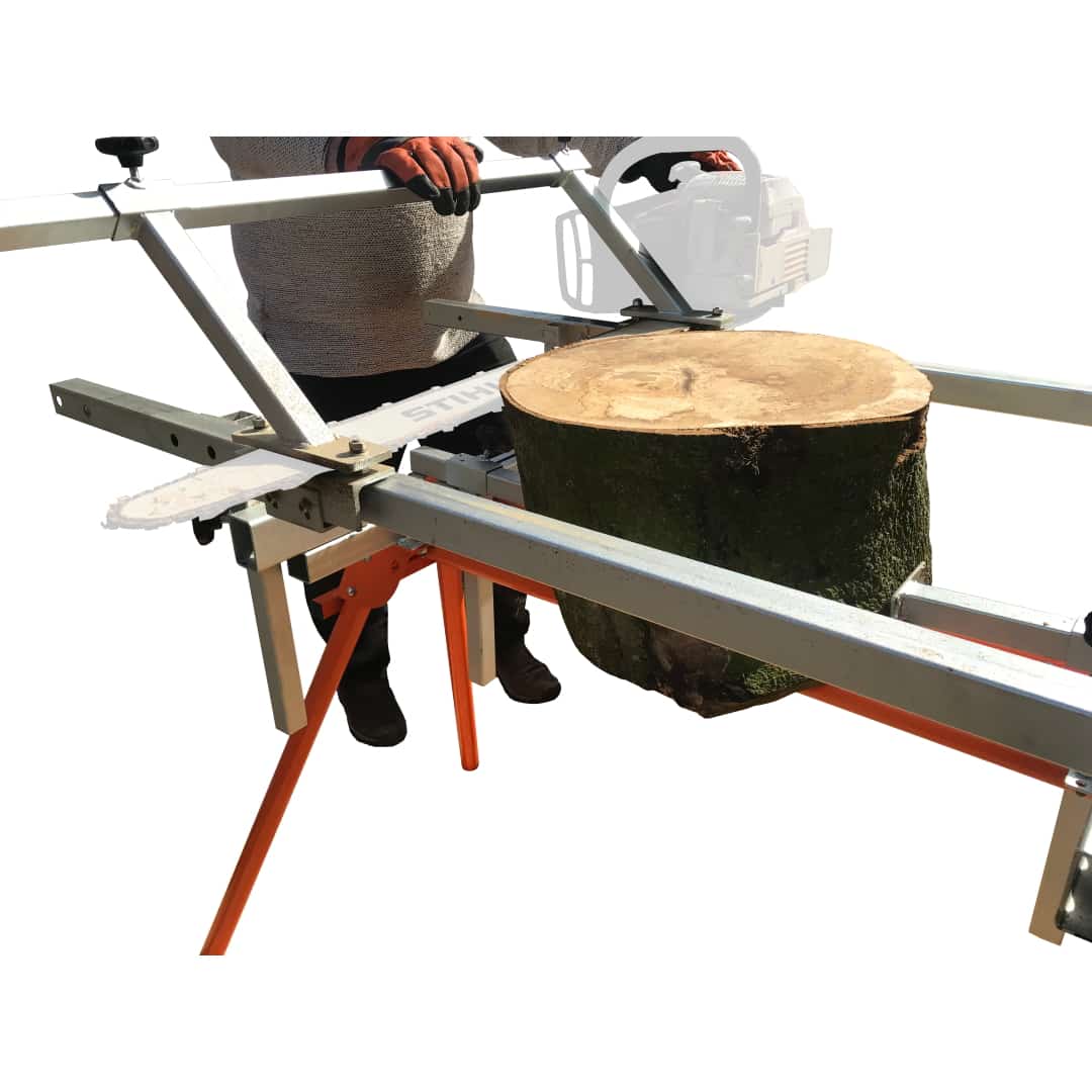 Forest Master Universal Woodworking Station Chainsaw Mill Sawhorse 4 Forest Master Universal-Holzbearbeitungsstation Kettensäge-Sägebock – Bild 2