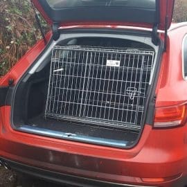 Pet World Car Dog Cage Travel Crate - AUDI A4 AVANT SPORT 2015 ONWARD