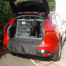 Pet World Car Dog Crate - Jaguar F Pace Pet Carrier Travel Crate 9 jaguar f pace, gabbia da viaggio per animali domestici, cassa per cani in auto