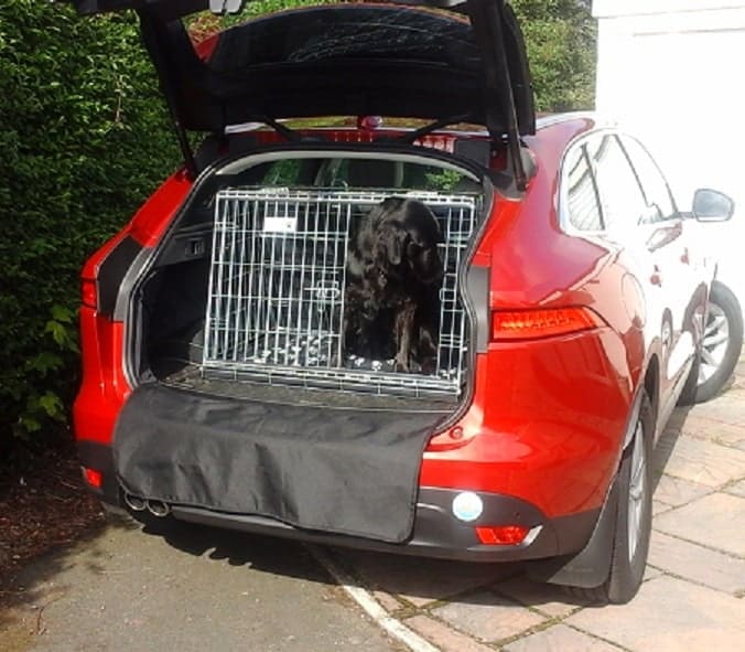 Pet World Car Dog Crate - Jaguar F Pace Pet Carrier Travel Crate 3 jaguar f pace, gabbia da viaggio per animali domestici, cassa per cani in auto