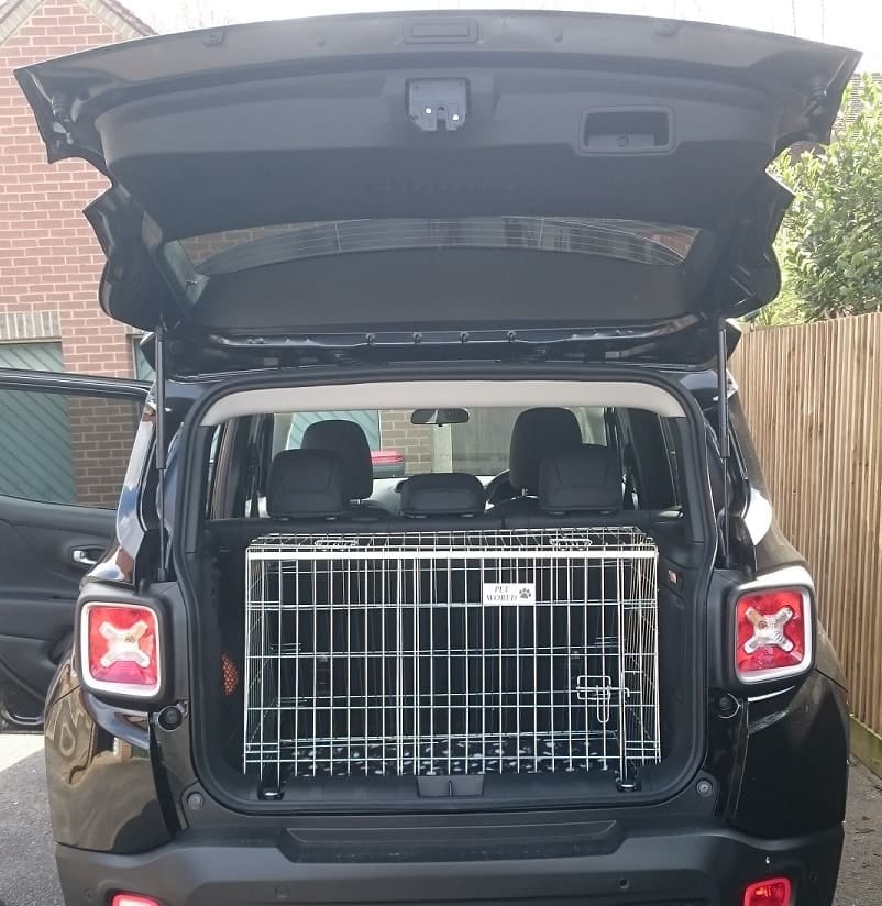 Pet World Car Dog Crate - Jeep Renegade Pet Carrier Travel Crate 1 jeep renegade, pet cage, dog travel crate