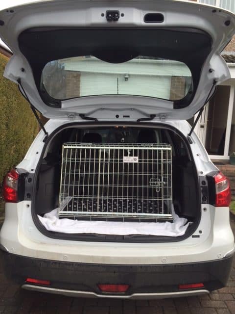 Pet World Car Dog Cage Crate - Suzuki SX4 1 suzuki sx4, pet cage, dog travel crate
