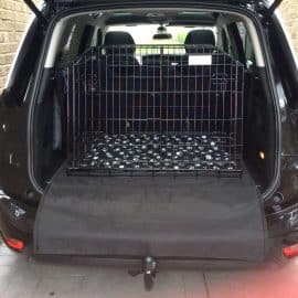 citroen c4 grand picasso, car dog cage, pet travel crate
