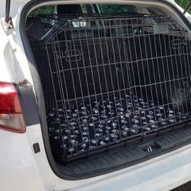 Hyundai Tucson, Car Dog Cage, Pet Travel Crate
