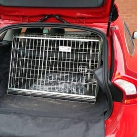 Volvo V60, Car Dog Cage, Pet Travel Crate