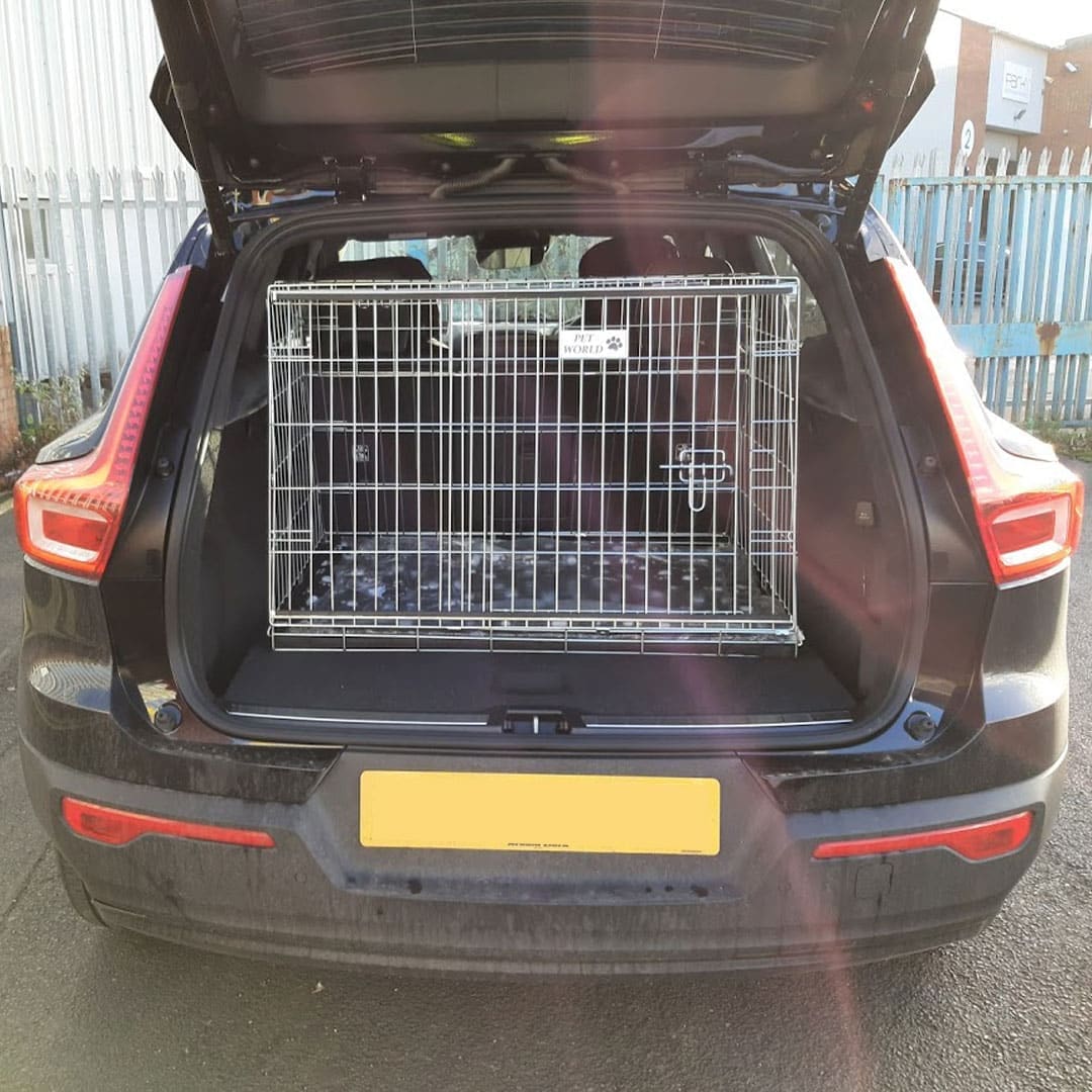 Pet World Car Dog Cage - Volvo XC40 1 cage pour chien, cage de voyage, cage pour animaux de compagnie volvo xc40