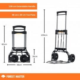 Alternative view of New Zero Compact Folding Hand Truck – 160kg