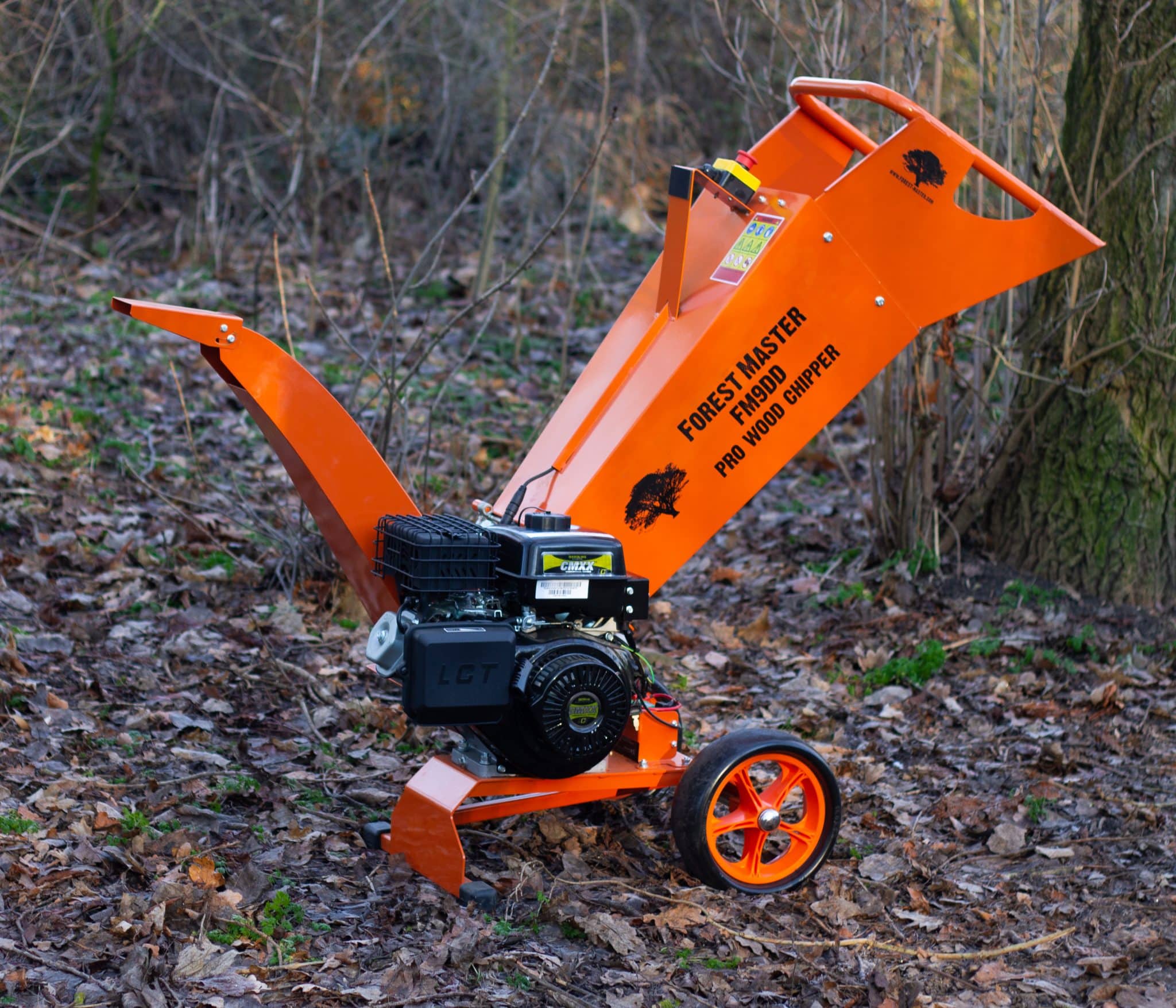 Forest Master Professional 9HP Petrol Wood Chipper & Garden Shredder (FM9DDES) 3 FM9DD Wood Chipper Garden Shredder