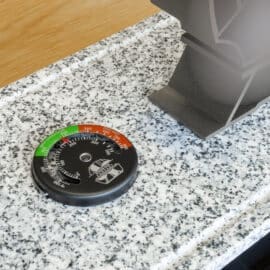Alternative view of Wood Stove Thermometer: Safeguarding Your Stove with Precision Temperature Monitoring