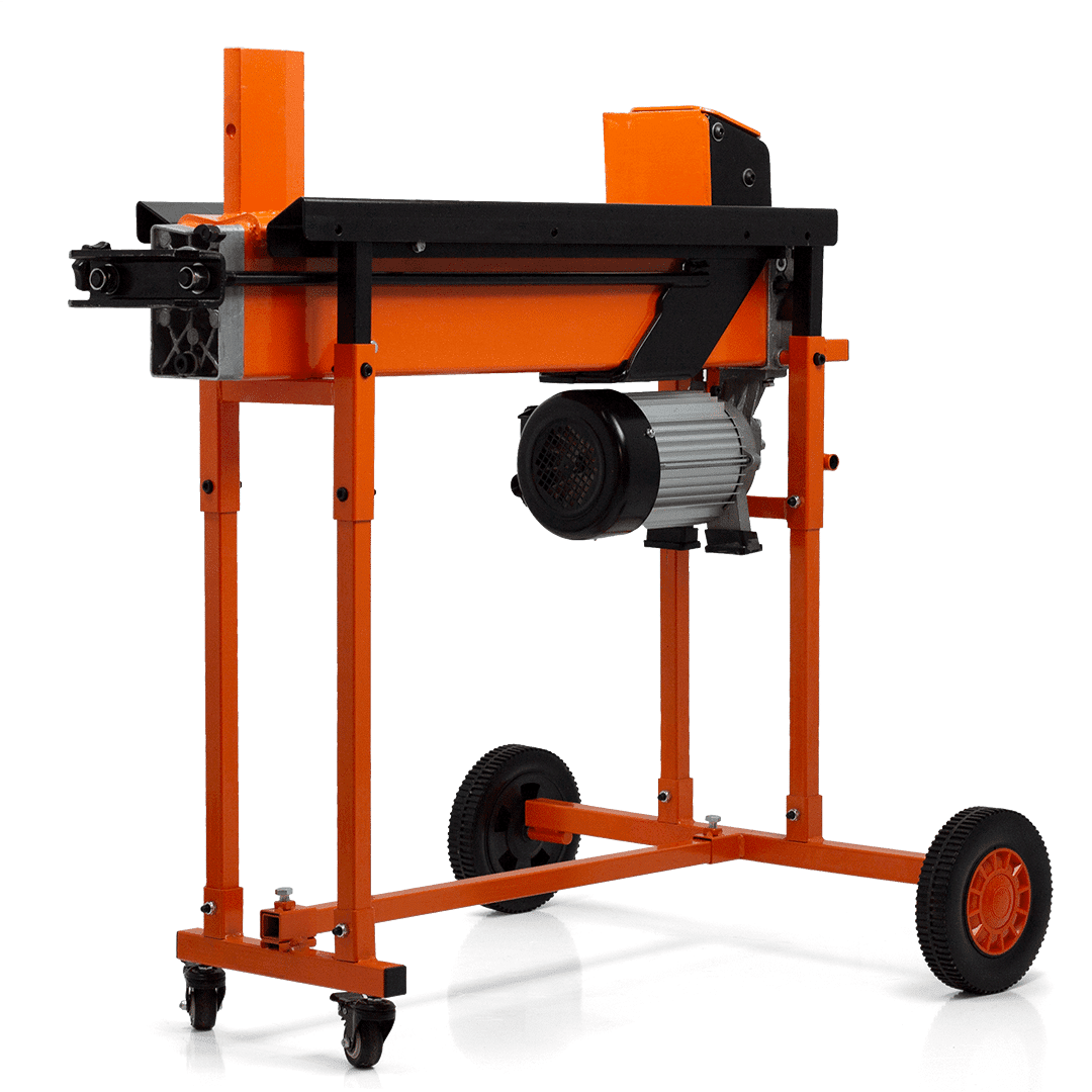 Forest Master FMX4-PRO Electric Log Splitter | 8 Ton 2-Speed with Work Bench & Guard 8 electric log splitter, 8 ton, heavy duty, four-way, stand