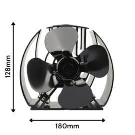Alternative view of Stove Fan Company SF-MV Mini Viking Stove Fan - Compact Heated Stove Fan with Fragrance Experience
