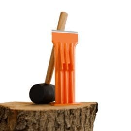 FM9LS 9" Manual Kindling & Log Splitter – Portable Precision and Safety for All Your Wood-Splitting Needs