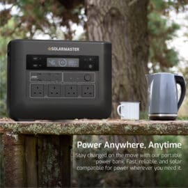 Solar Master GEN-2400 ‘Atlas’ Portable Power Station | 2150Wh, 2400W (4800W Peak) 14 GEN2400 6