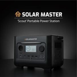 Alternative view of Solar Master GEN-300 ‘Scout’ Portable Power Station | 288Wh, 300W (600W Peak)