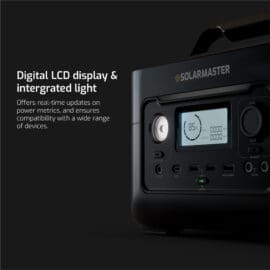 Solar Master GEN-300 ‘Scout’ Portable Power Station | 288Wh, 300W (600W Peak) 12 GEN300 4