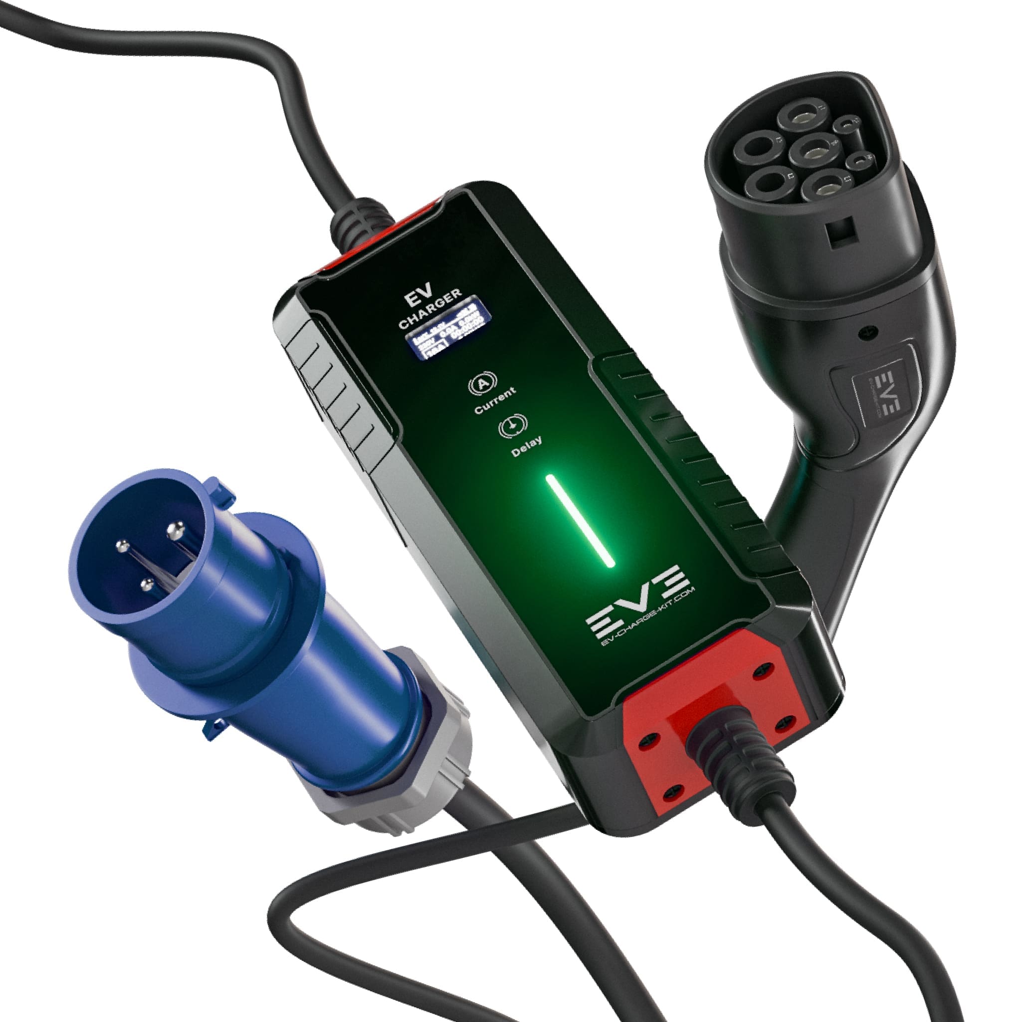 MAX32 Series – Type 2 EV Charger | Adjustable 6A-32A, Smart Connectivity, Weatherproof, Blue Commando Plug 2 MAX32 Series – Type 2 EV Charger | Adjustable 6A-32A, Smart Connectivity, Weatherproof, Blue Commando Plug