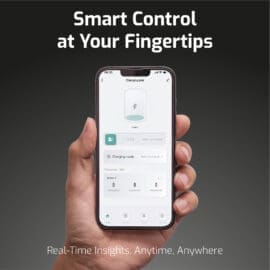 MAX32 Series – Type 2 EV Charger | Adjustable 6A-32A, Smart Connectivity, Weatherproof, Blue Commando Plug 13 SMART10 5